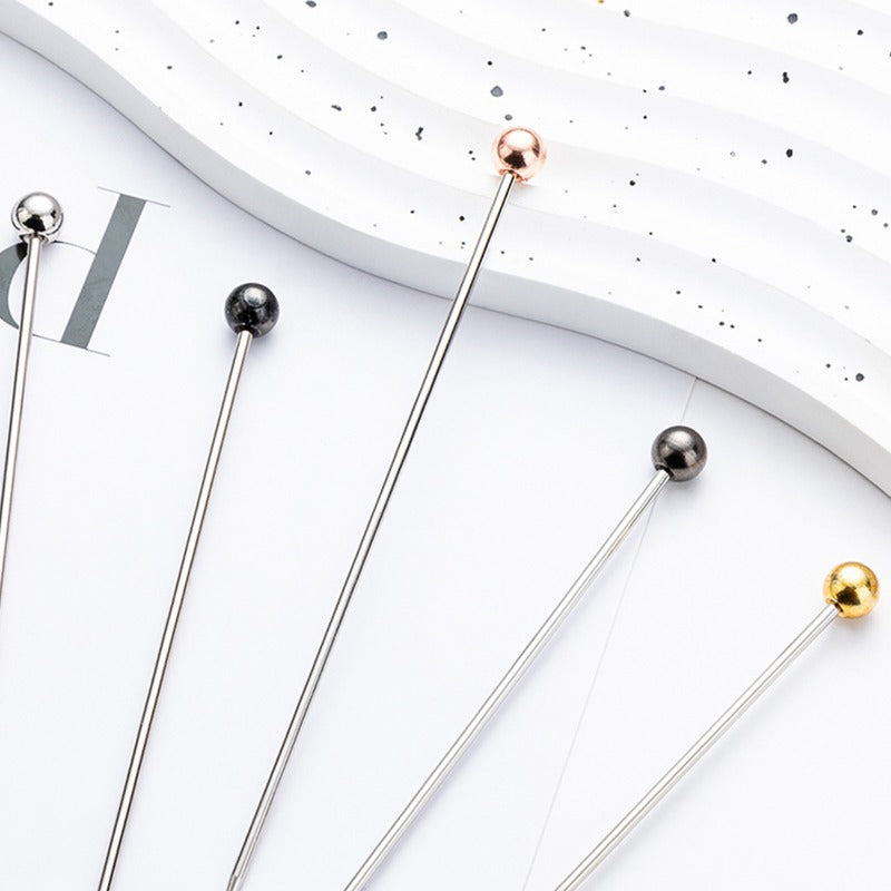 Wholesale Stainless Steel Cake Test Kitchen Thermometer Cake Biscuit Baked Test Needle Diy Baking Tools 4.5 Inch